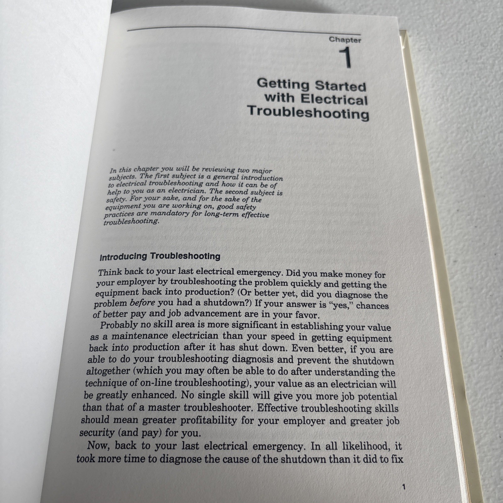 On-Line Electrical Troubleshooting Hardcover Lynn Lundquist 1989