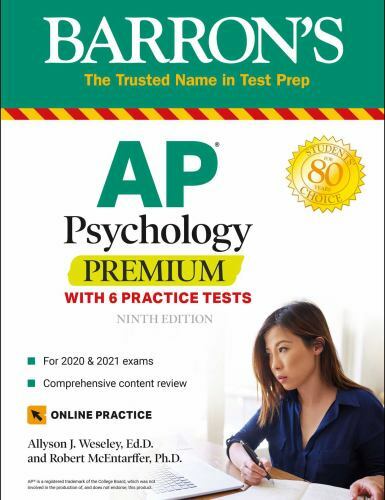 Barron’s Test Prep Ser.: AP Psychology Premium : With 6 Practice Tests by…