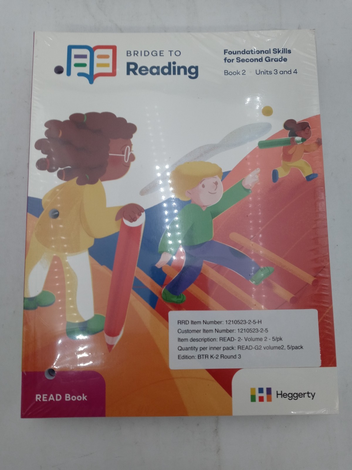 Heggerty Bridge to Reading Foundational Skills Gr 2 Bk2 Units 3&4 Lot of 5 Books