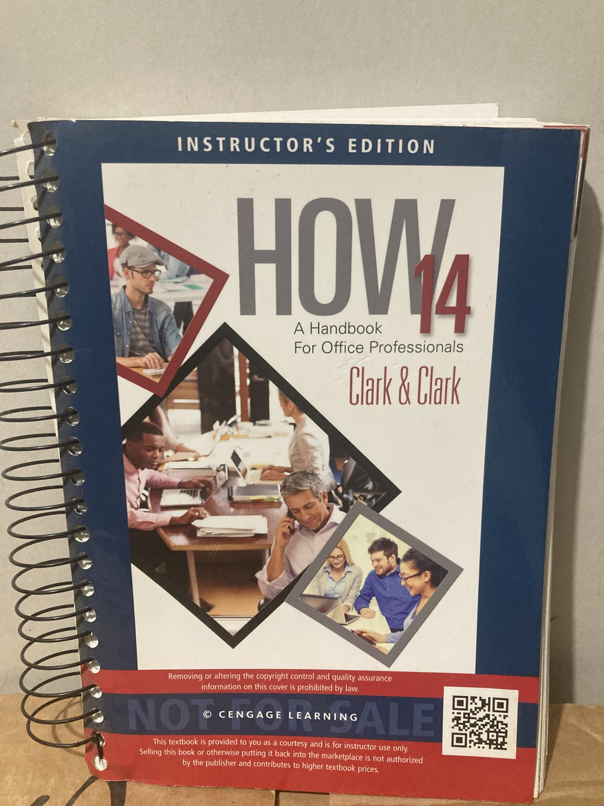 HOW 14: A Handbook for Office Professionals, Spiral bound – Instructor’s Edition
