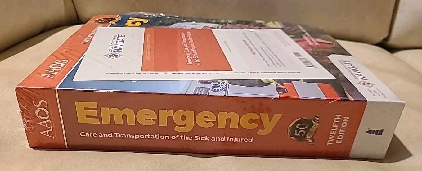 AAOS Emergency Care And Transportation Of The Sick And Injured, 12th Edition NEW