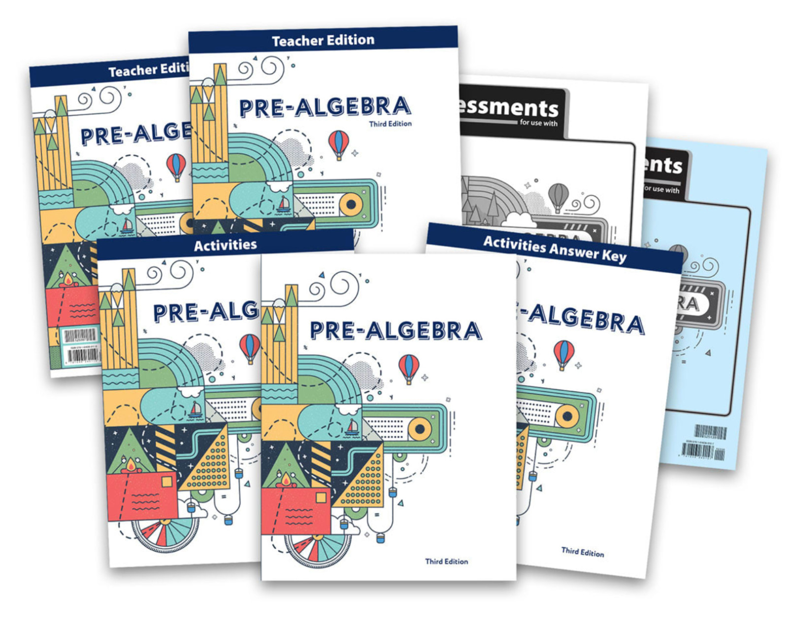 NEW BJU Press 8th grade PRE-ALGEBRA Complete Subject Kit 3rd ed Box Set Math 8