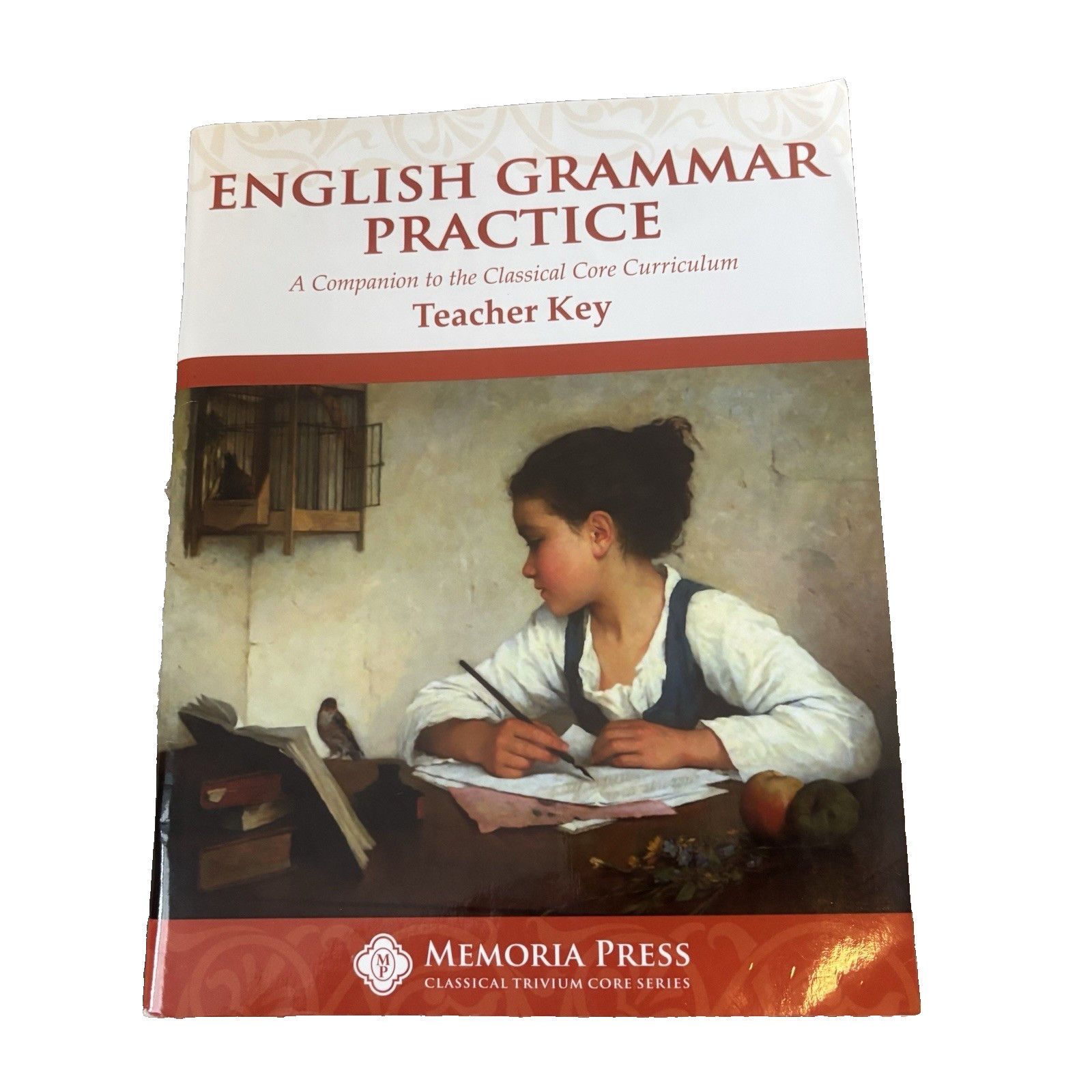 Memoria Press English Grammar Practice Teacher Key – Classical Curriculum NEW