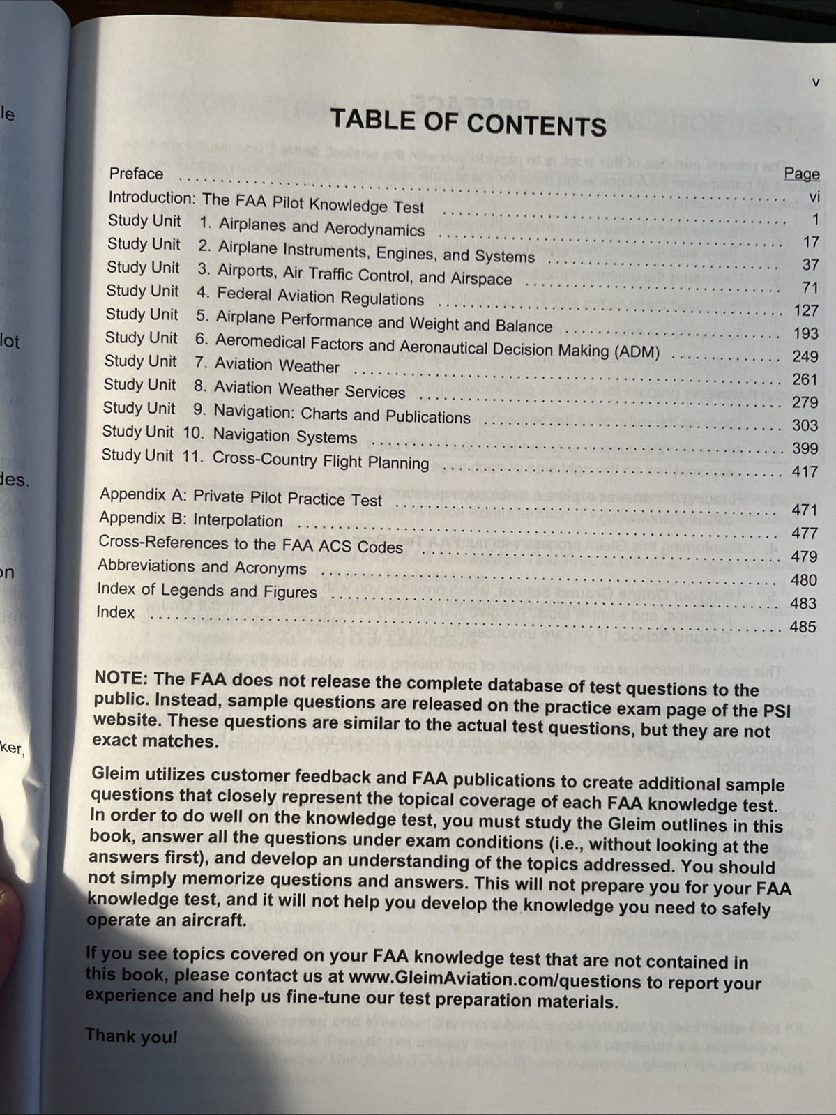 Gleim Private Pilot FAA Knowledge Test Prep – 2024 Edition – Paperback – CLEAN-