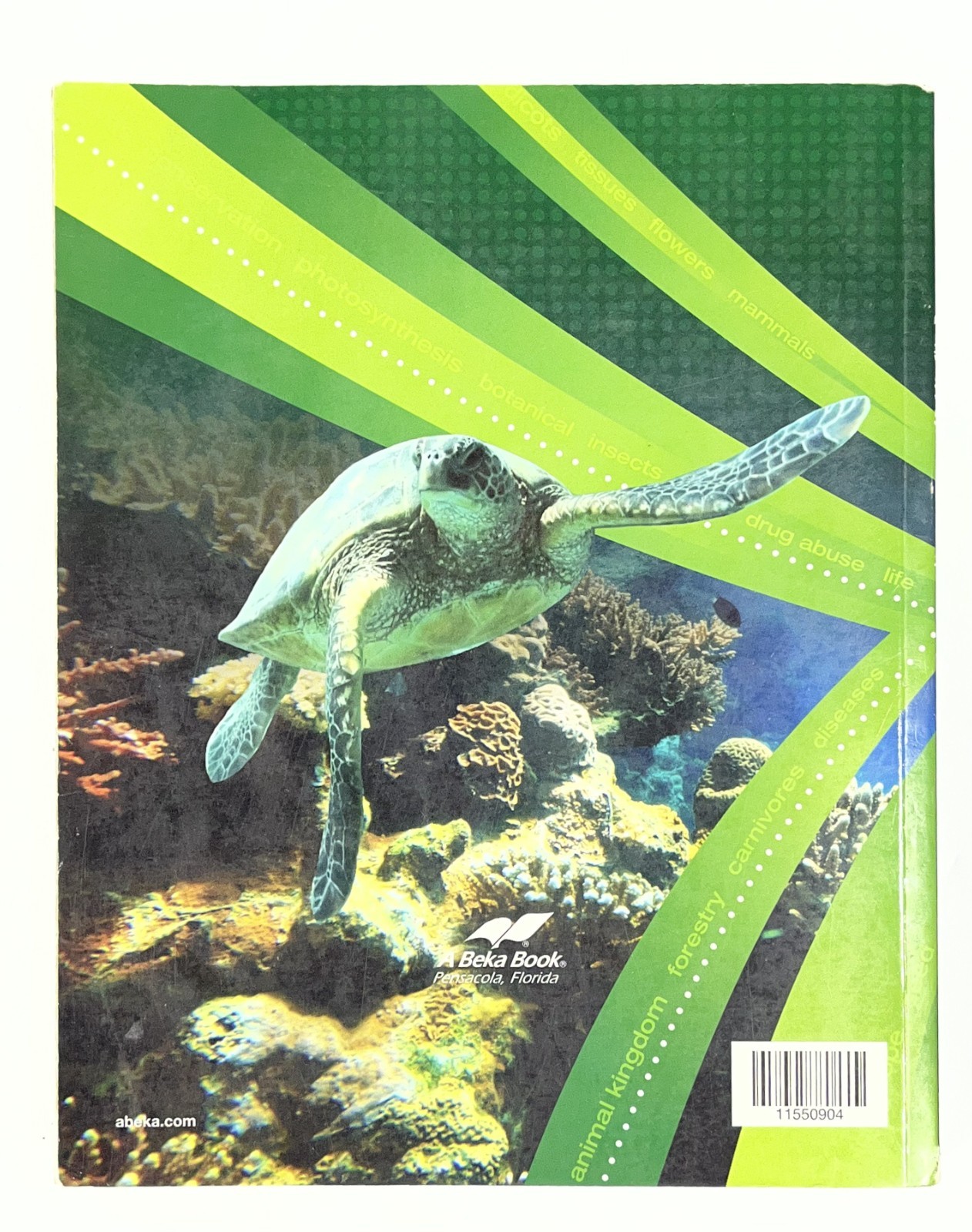 Abeka Science Order & Design textbook homeschool 7th grade