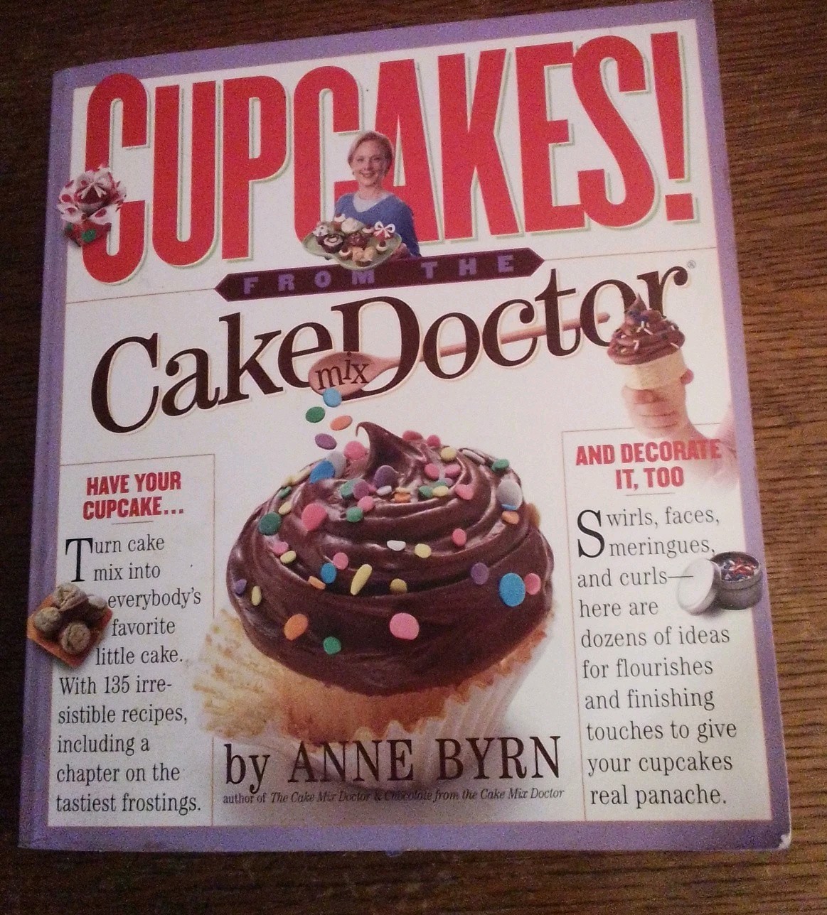 PB Big Book “Cupcakes For The Cake Doctor” By Ann Byrne 374 Pages