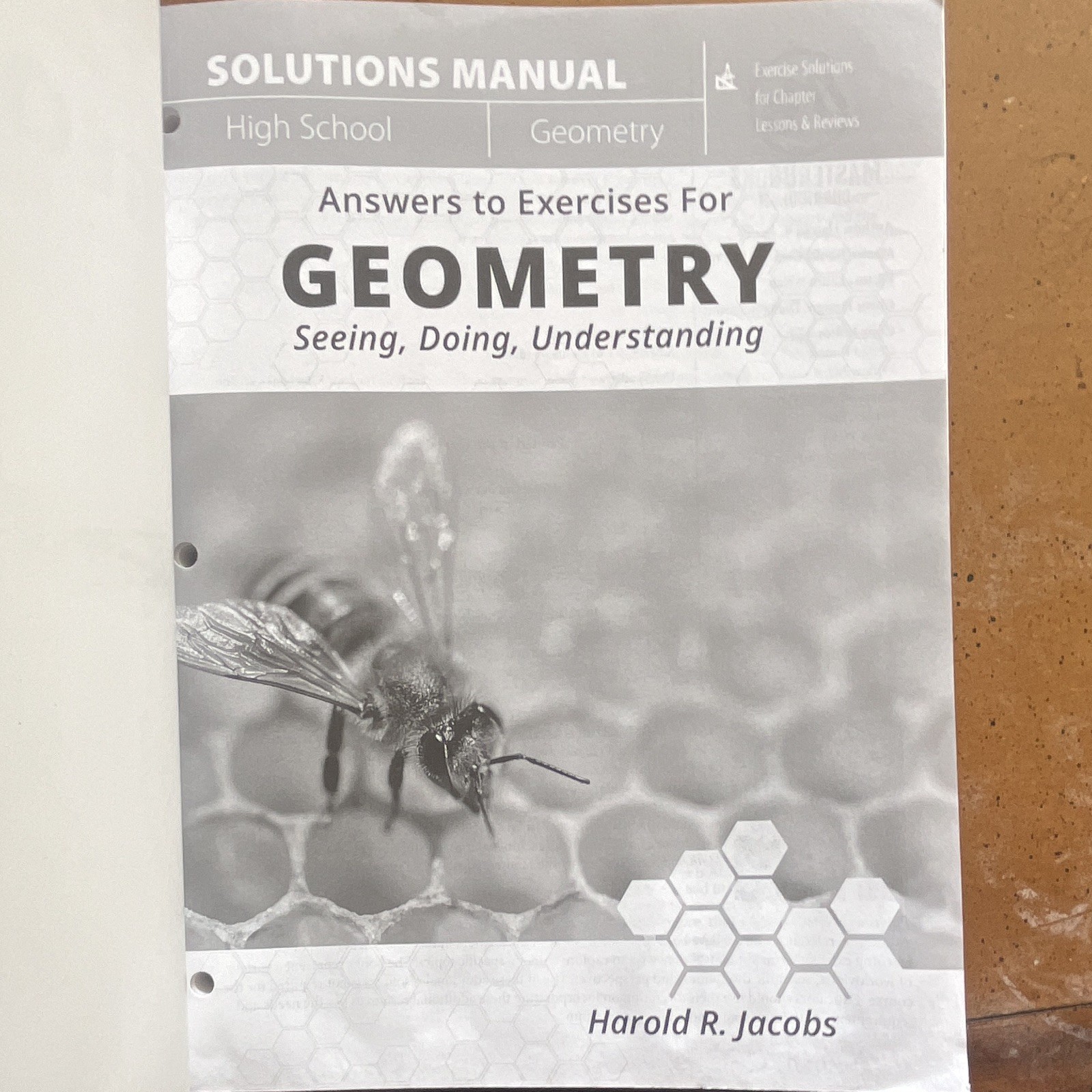 Master Books Geometry Solutions Manual Answer Key Harold R. Jacobs