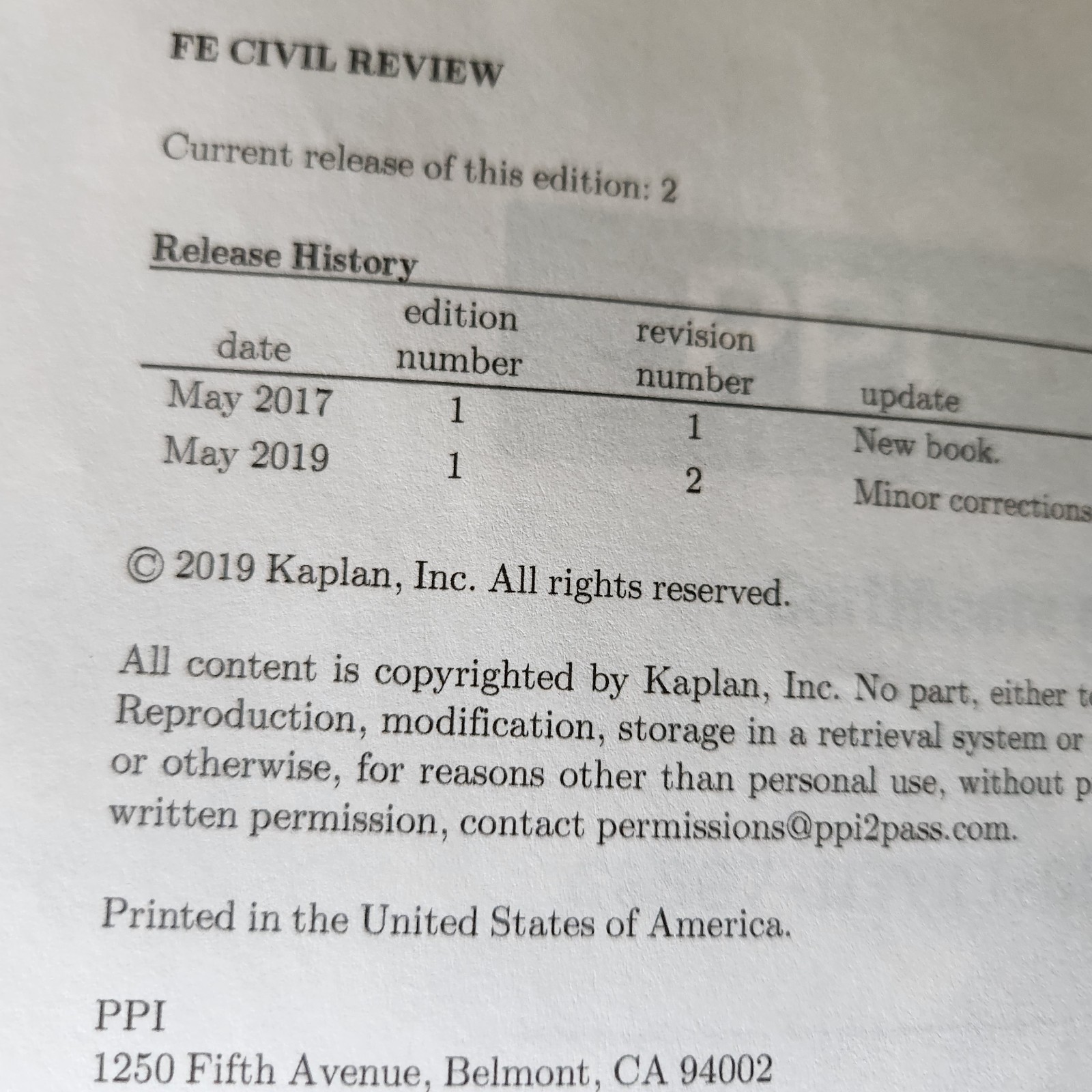 PPI FE Civil Review: Comprehensive FE Civil Review Manual by Michael R Lindeburg