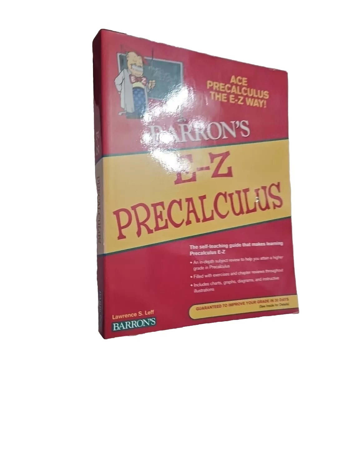 Barron’s Education Series Inc, E-Z Precalculus by Peter Eisen Textbook, Like New