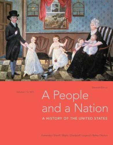 A People and a Nation, Volume I: to 1877 – Paperback – ACCEPTABLE