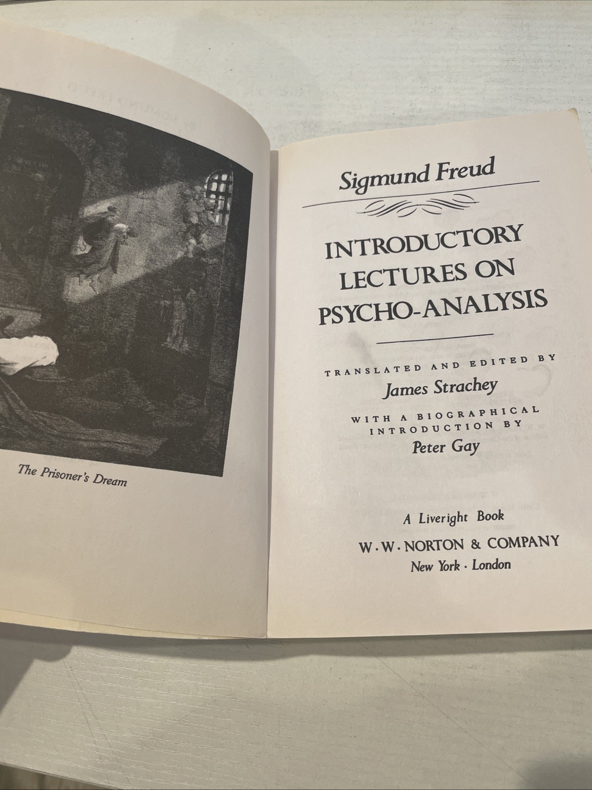 Sigmund Freud Introductory Lectures On Psycho-Analysis Standard Edition