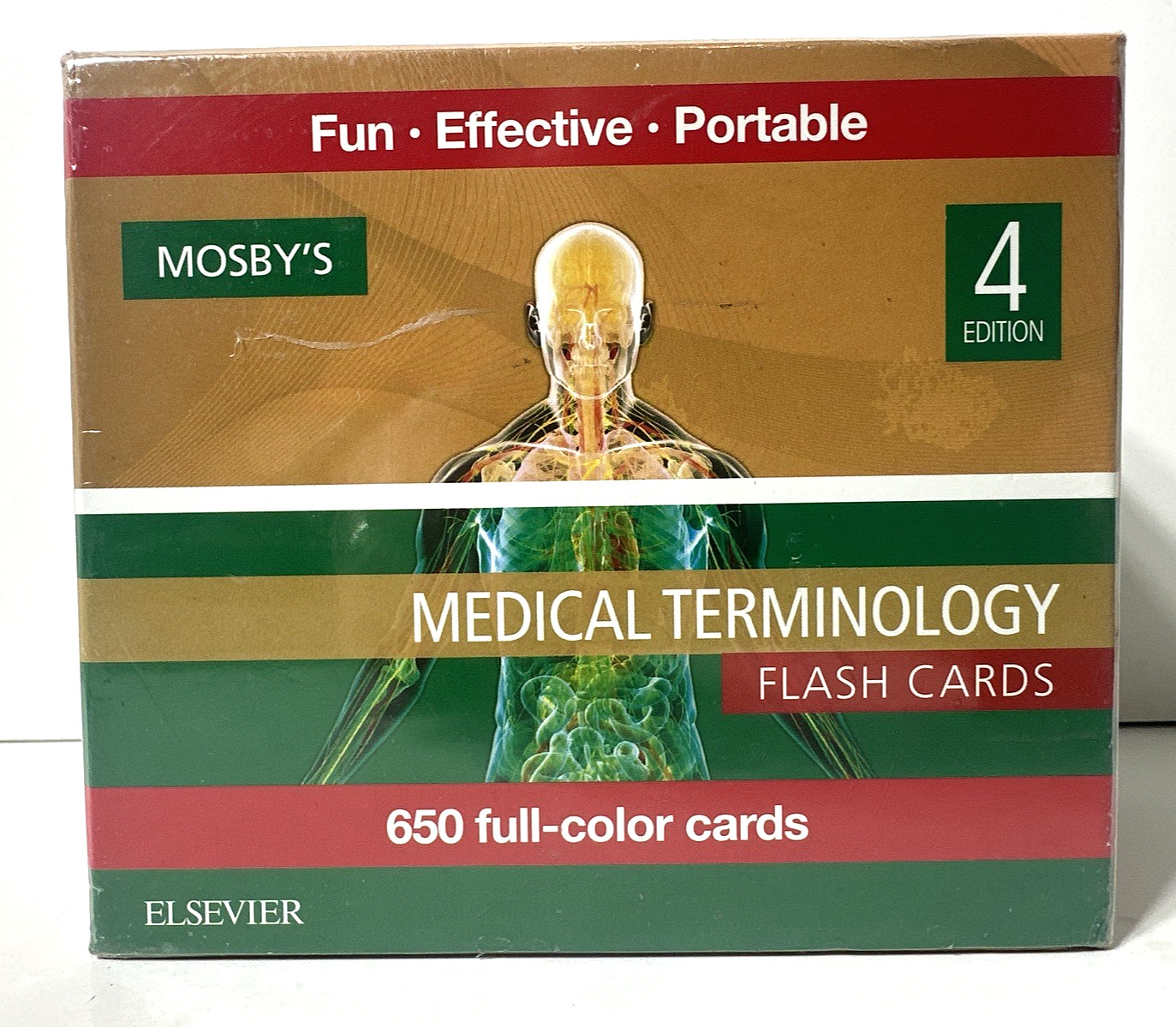 Mosby’s Medical Terminology Flash Cards by Mosby 4th Ed. Cards,Flash Cards New