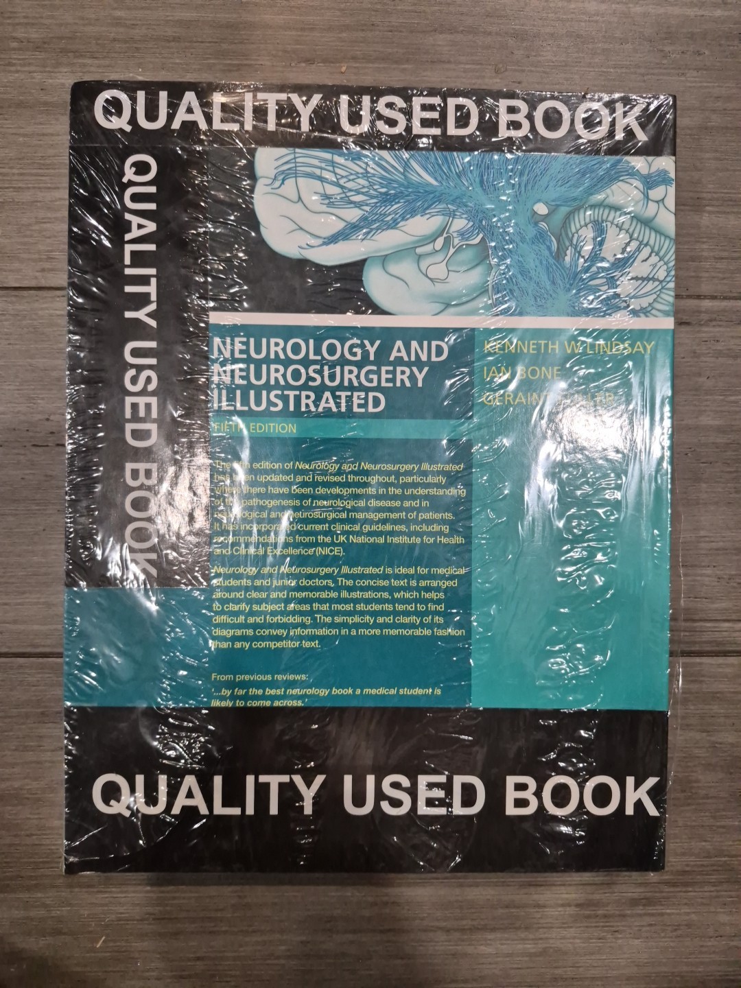 Neurology And Neurosurgery Illustrated by Kenneth Lindsay 5TH ed 978-0443069789
