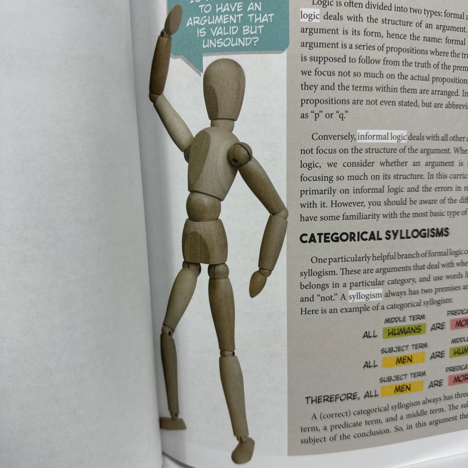 Introduction to Logic textbook – Informal Fallacies – Jason Lisle – Master Books
