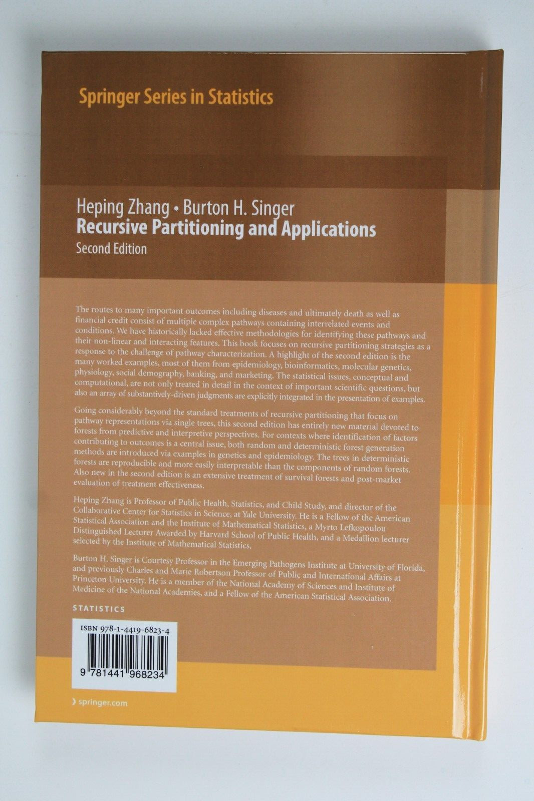Springer Series in Statistics Ser.: Recursive Partitioning and Applications…