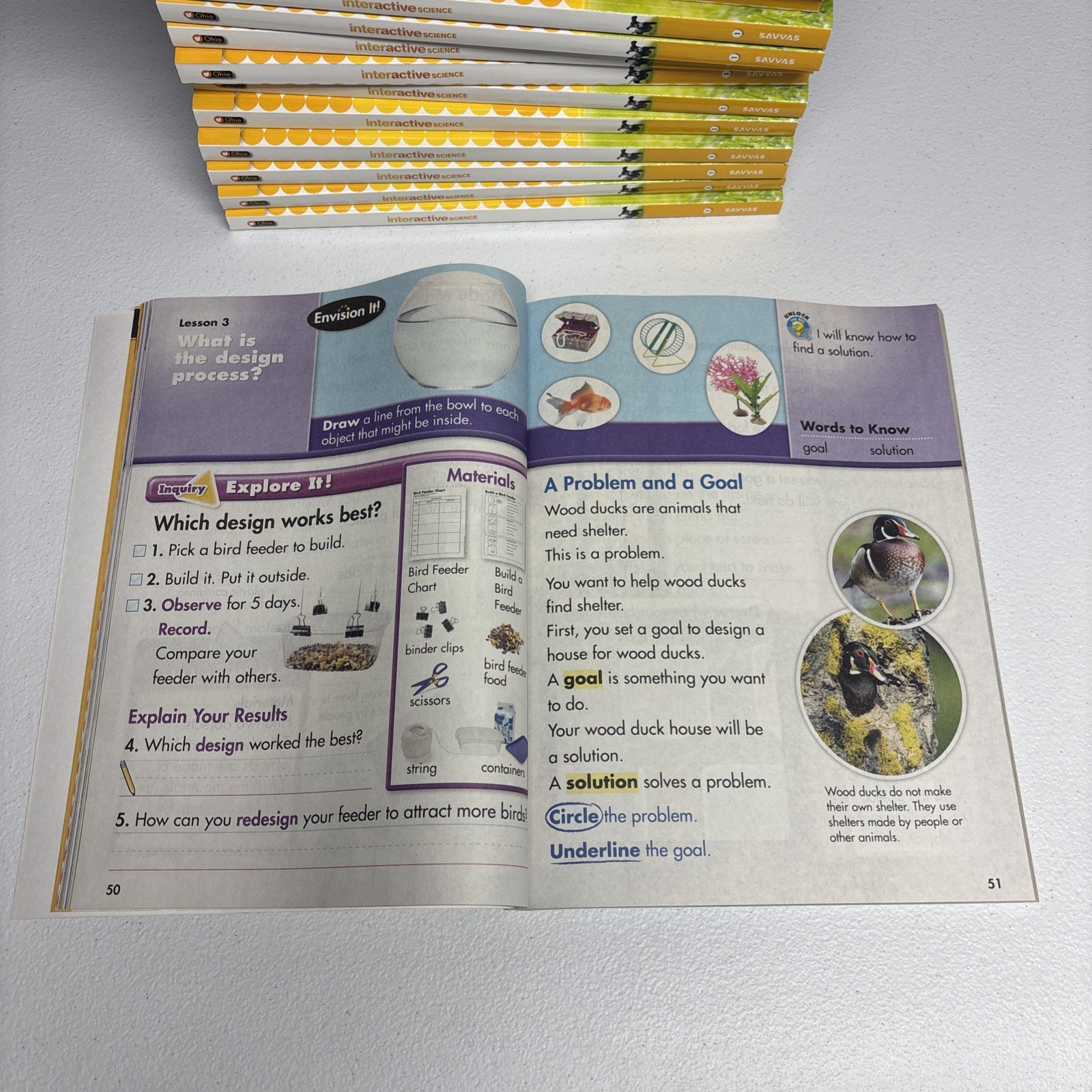 Interactive Science, Grade 1 by Pearson Education Staff LOT TOTAL 25 BOOKS