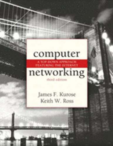 Computer Networking: A Top-Down Approach Featuring the Internet by Kurose: Used