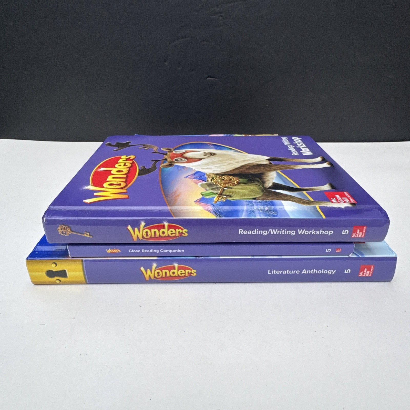 McGraw Hill Wonders Reading/Writing Workshop Literature Anthology Companion Set
