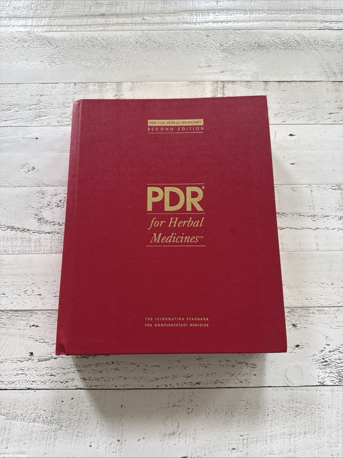 PDR for Herbal Medicines 2nd Edition HC 2000 Medical Economics Reference