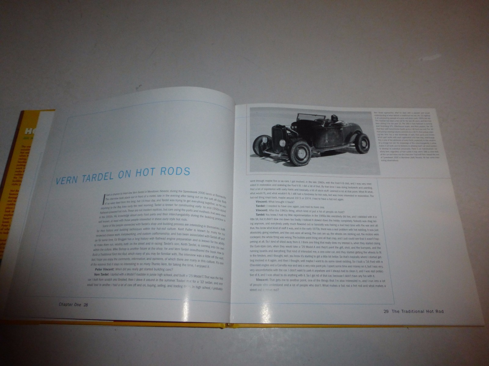 Hot Rod An American Original Book by Peter Vincent, HBDJ 1991, 192 Pages B276