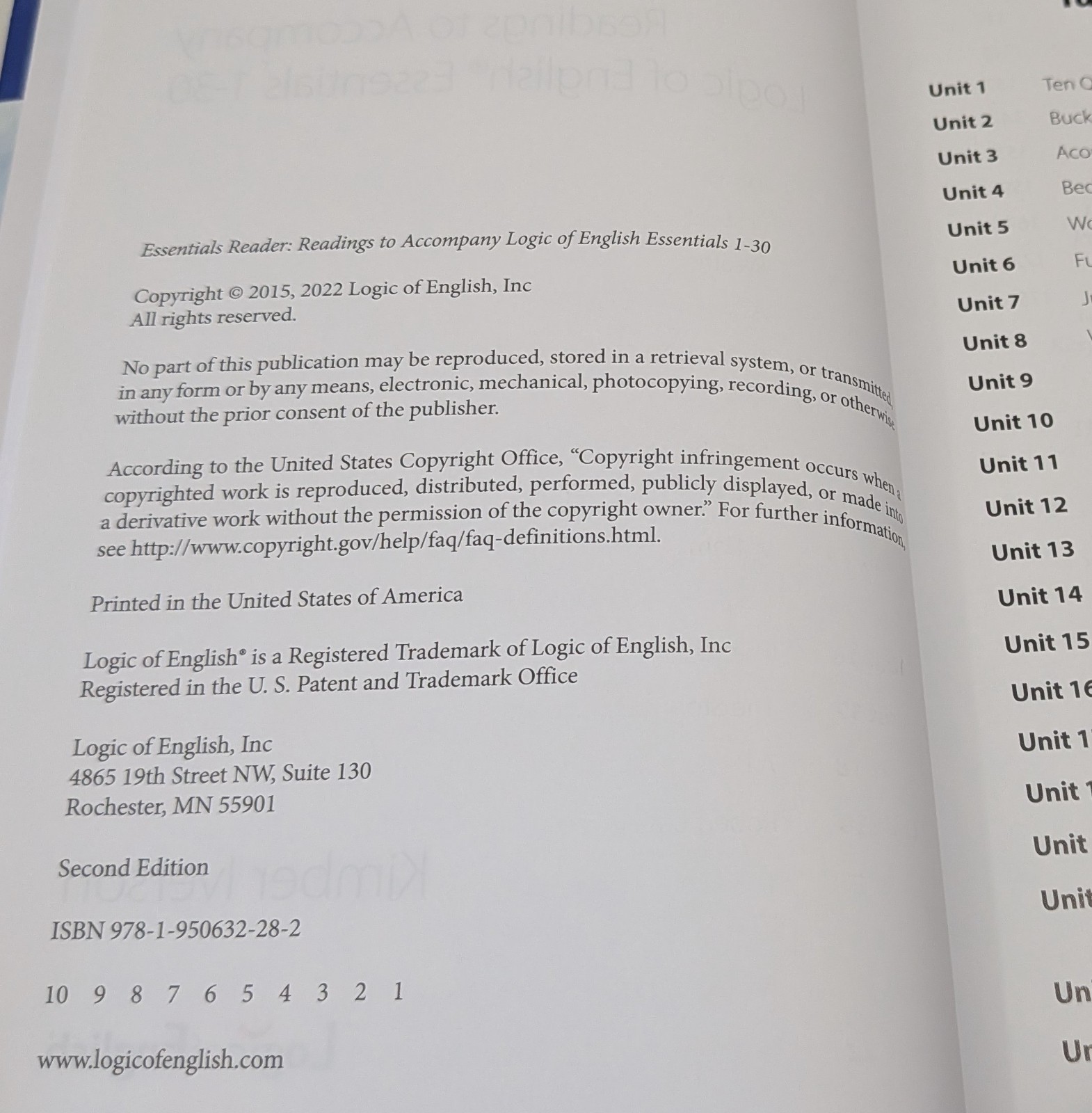 Essentials Reader Logic of English Essentials 1-30 By Kimberly Iverson HARDCOVER