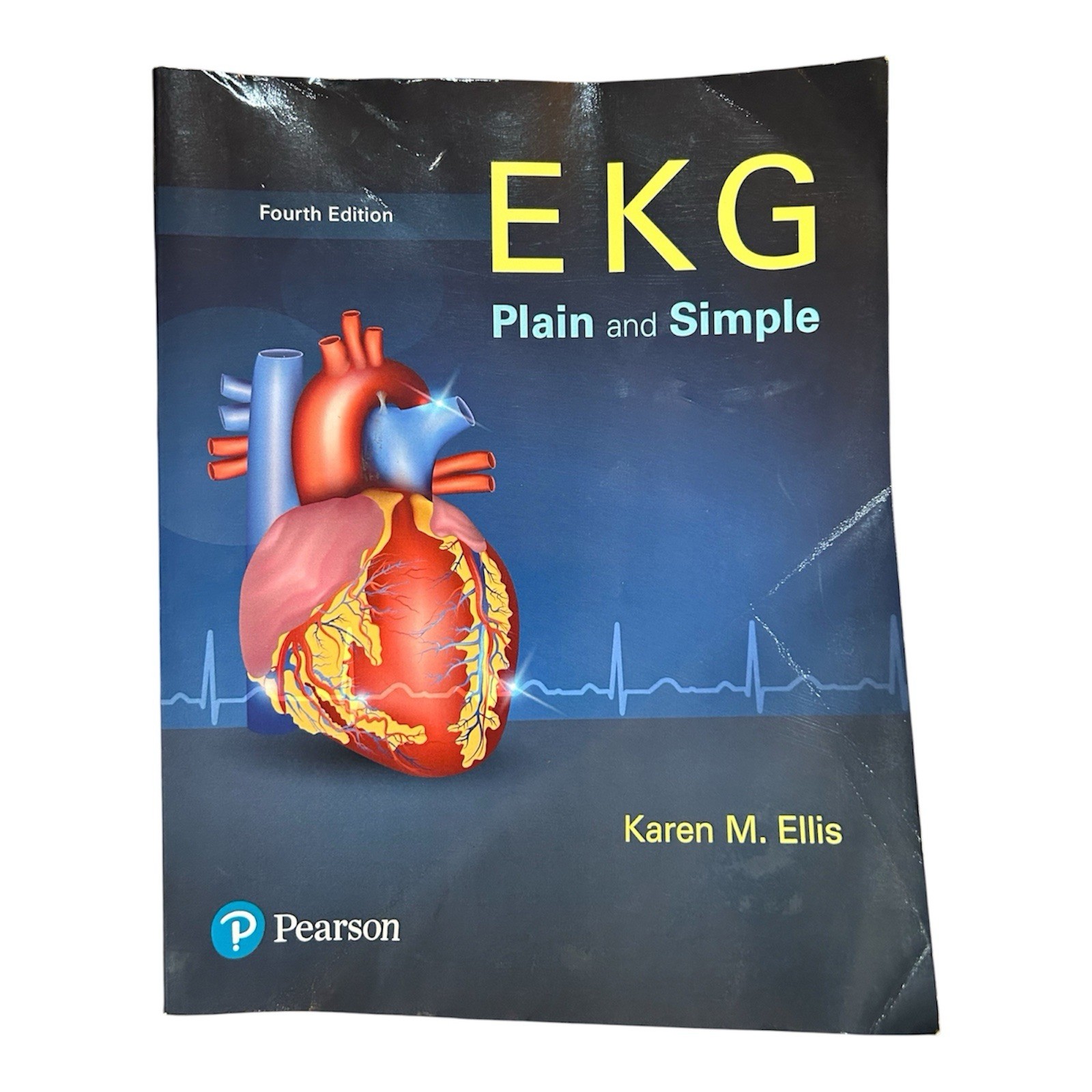 EKG Plain and Simple by Karen Ellis, Fourth Edition 2016 paperback