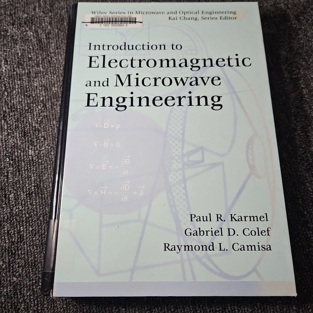 Introduction to Electromagnetic and Microwave Engineering Wiley Series
