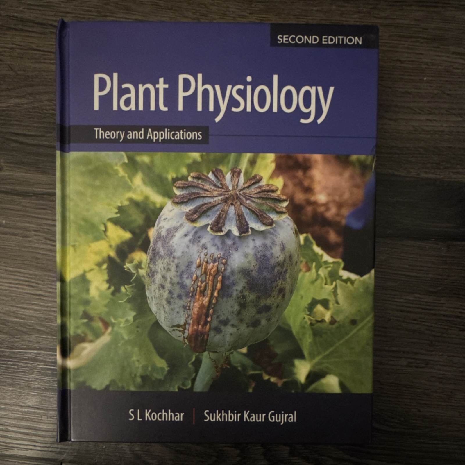 Cambridge Plant Physiology Theory Applications 2nd Ed Hardcover Kochhar Gujral