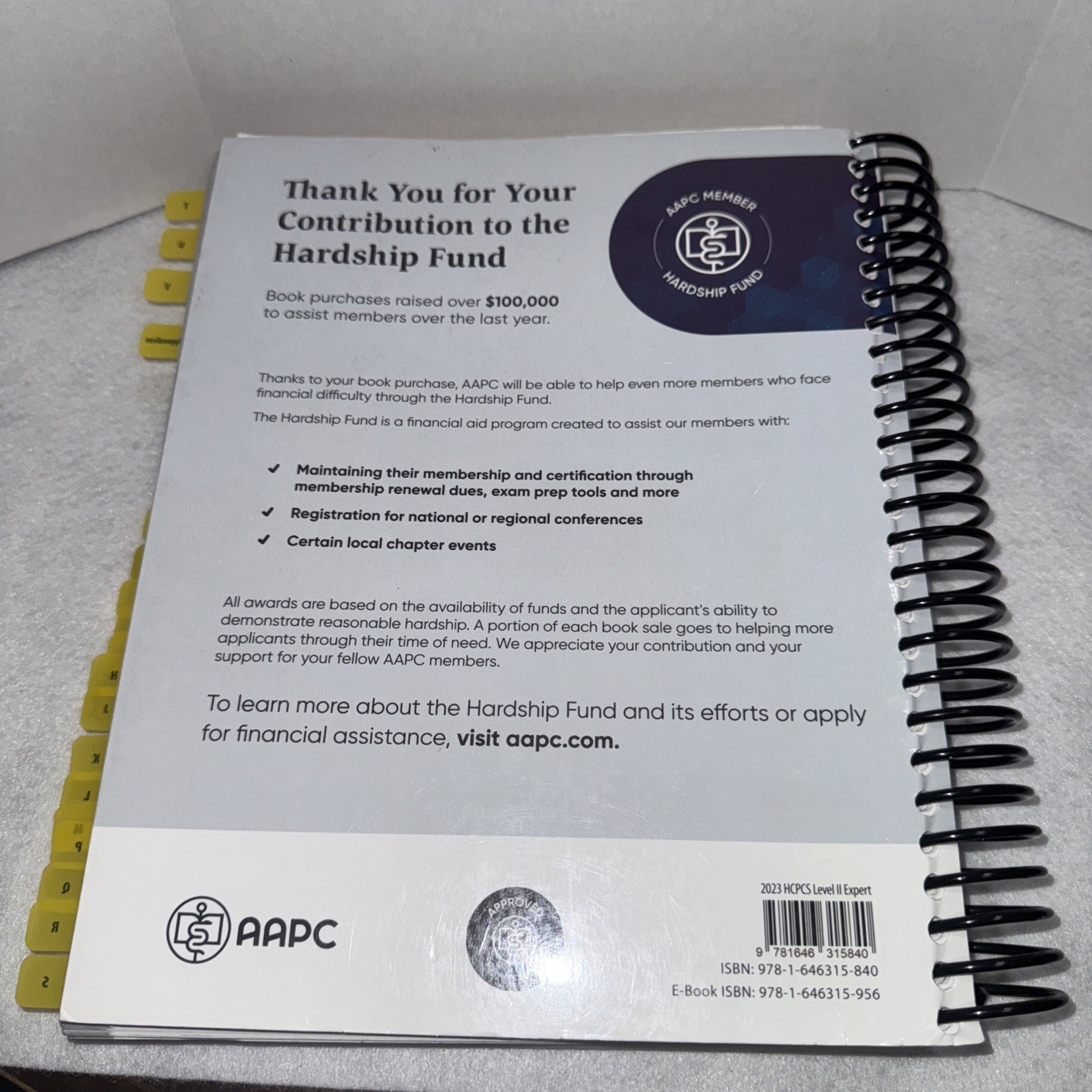 AAPC 2023 HCPCS Level II Expert Professional Edition (HCPCS Code Book)
