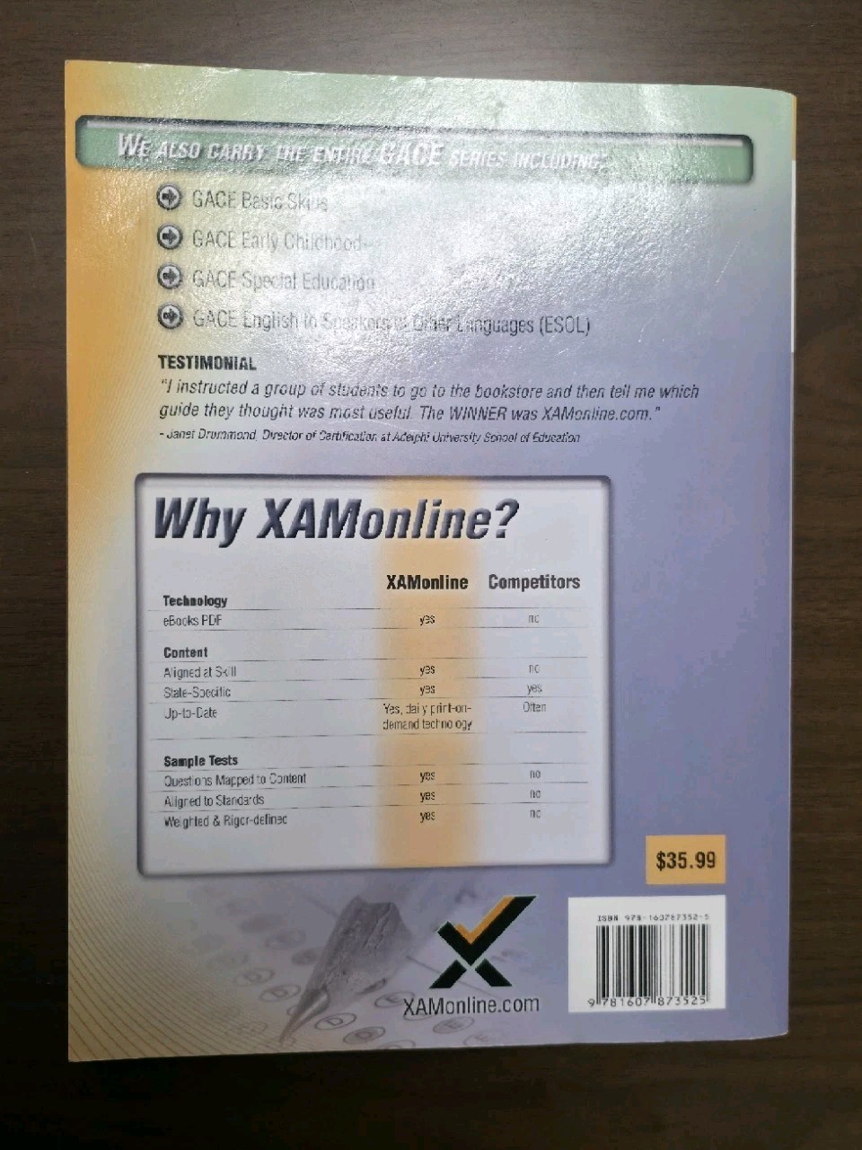 GACE Mathematics 022, 023 Teacher Certification Test Prep Study Guide (XAMon…