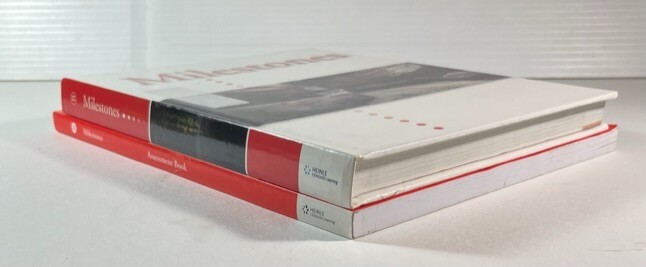 Milestones Level B 2009 2 Book Student/Teacher Set Heinle Cengage 1424008883 ELL
