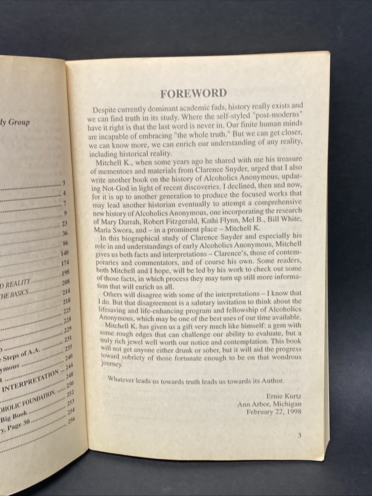 How It Worked Mitchell K. 1991, 1997 AA Group Alcoholics Anonymous BK4