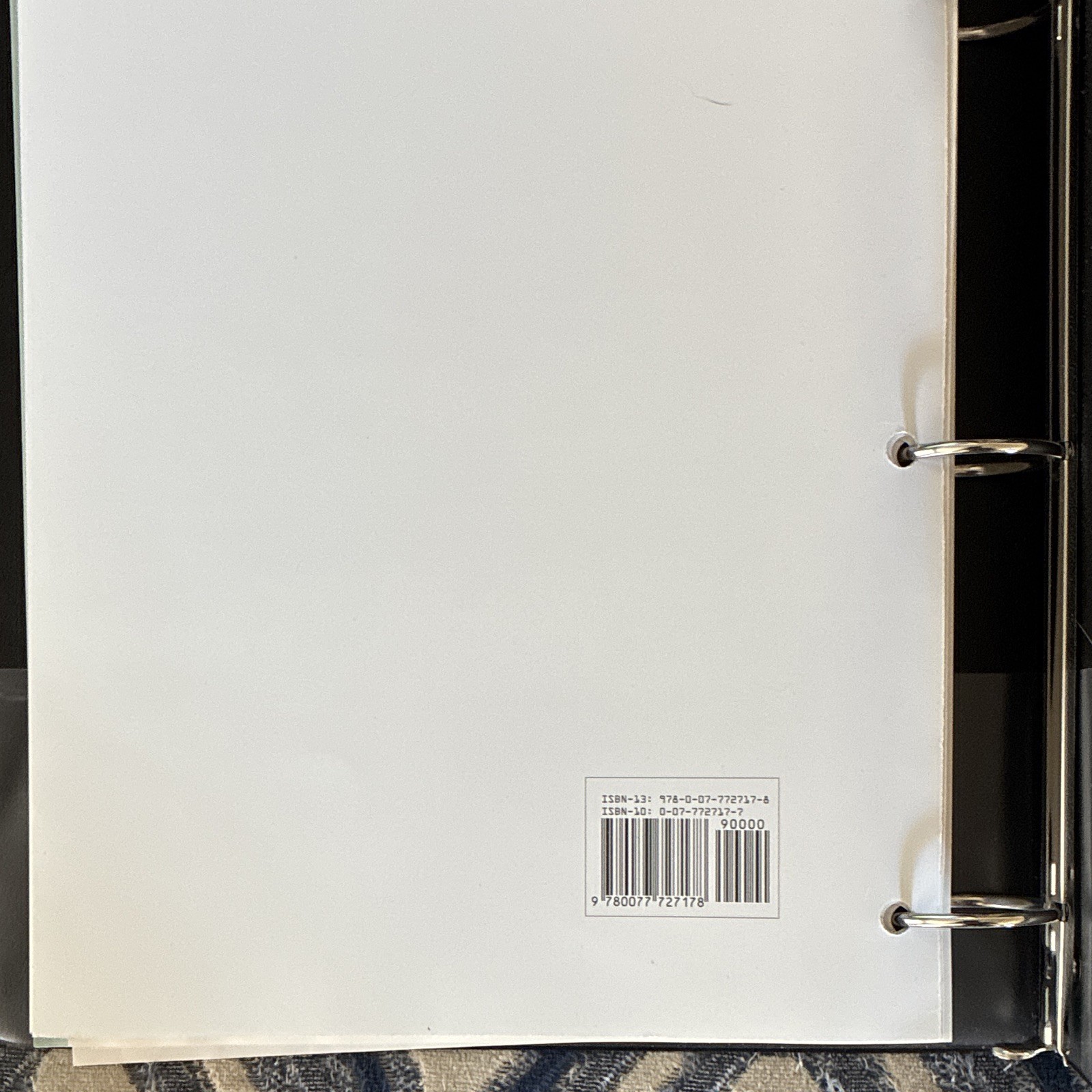 McGraw-Hill Prealgebra 2nd Ed Ringbound Textbook Miller/O’Neill/Hyde 2009