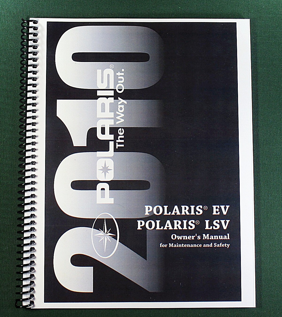 2010 Polaris Ranger EV Owner’s Manual: 100 Pages & Protective Covers!