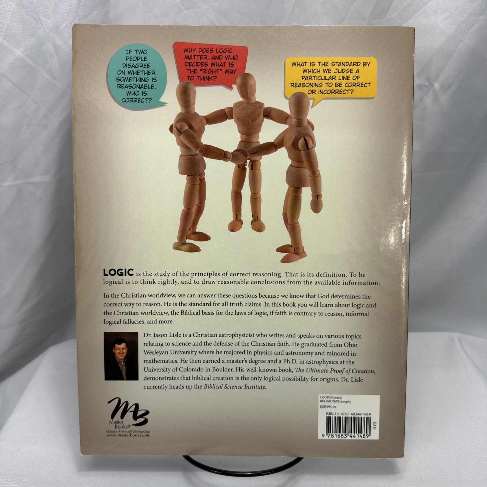 Introduction to Logic textbook – Informal Fallacies – Jason Lisle – Master Books