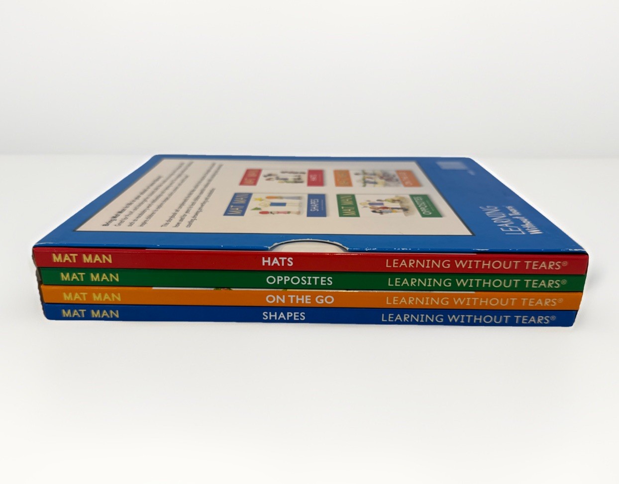 MAT MAN Learning Without Tears By Jan Z. Olsen ~ 4 Book Box Set ~ HARDCOVER