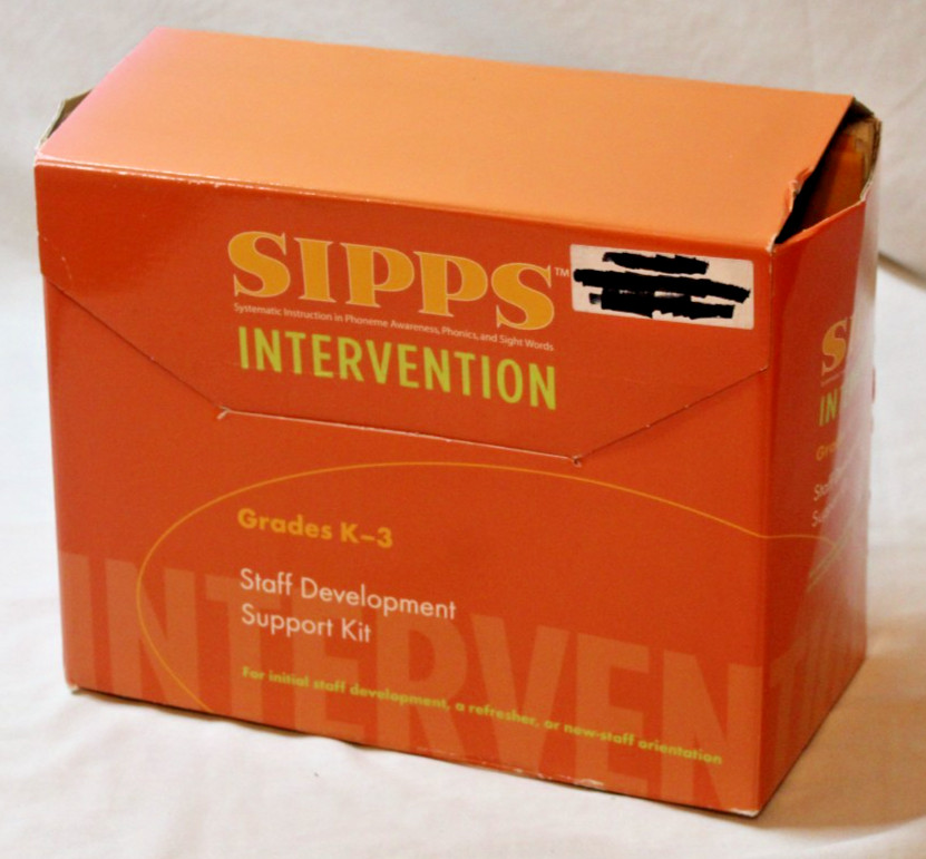 SIPPS Intervention Grades K-3 Staff Development Support Kit