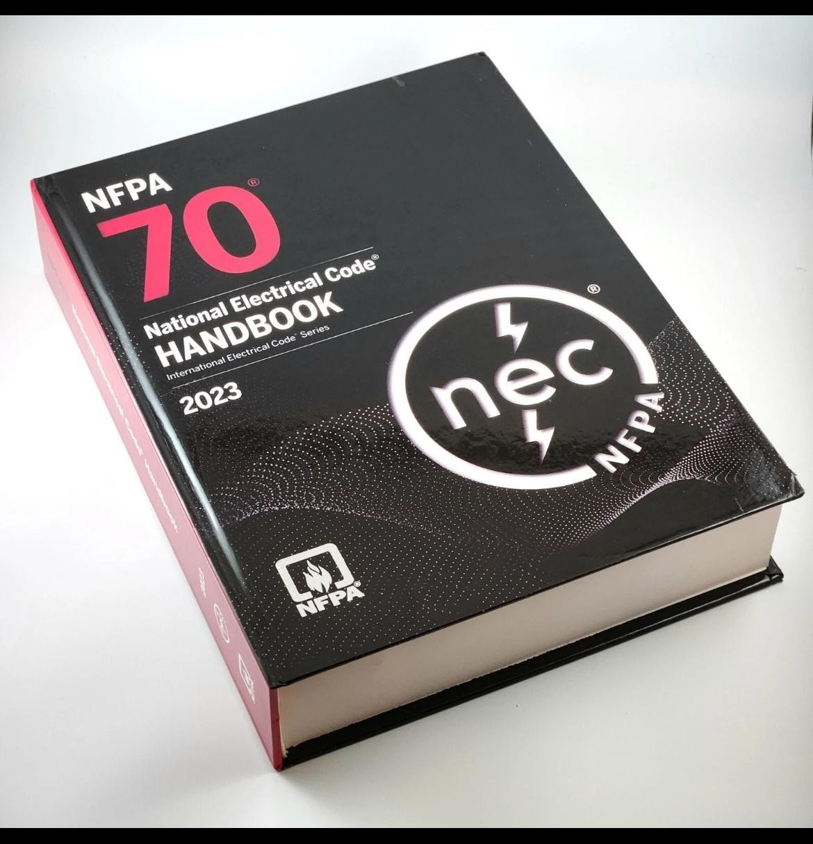 NFPA 70 National Electrical Code with 2023 HANDBOOK WITH TAB USA STOCK..