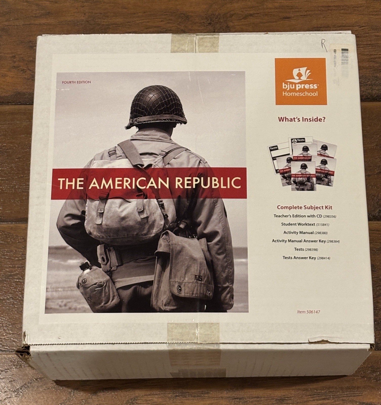 BJU The American Republic 4th Edition Complete Homeschool Curriculum New In Box