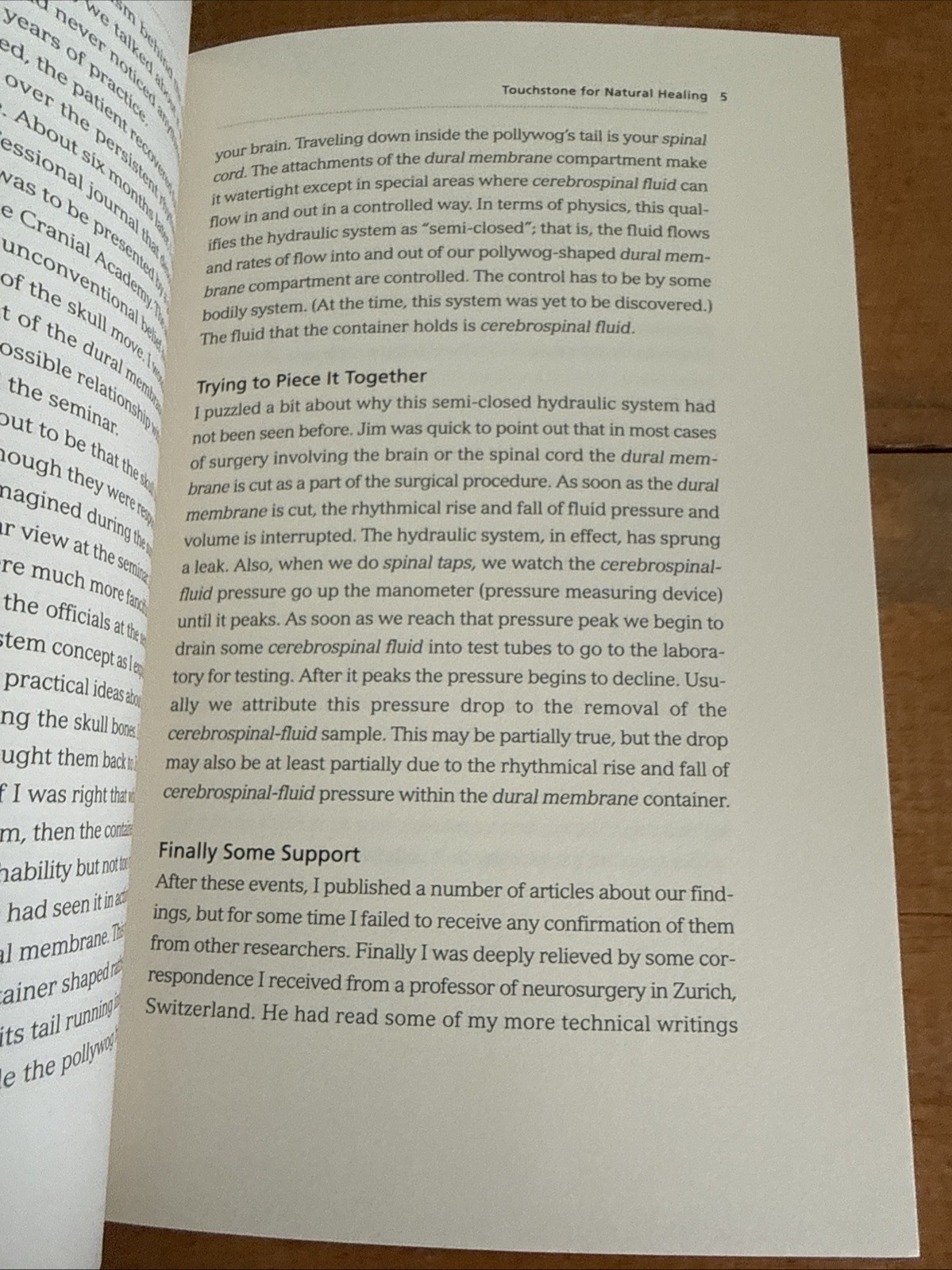 CranioSacral Therapy: Touchstone for Natural Healing John Upledger 2001 PB