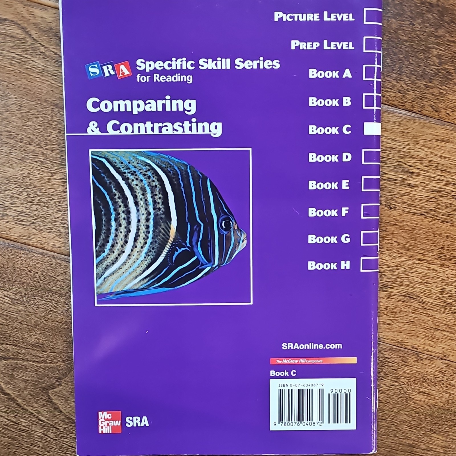 McGraw-Hill SRA Specific Skill Series for Reading Book C set 9 books Teacher