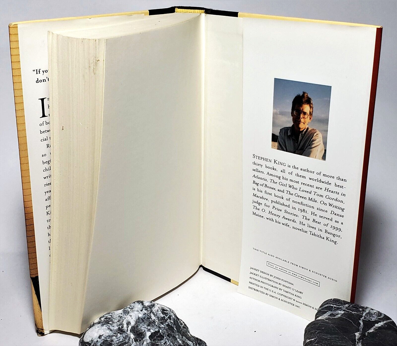 On Writing Stephen King 2000 First Edition First Printing HC$DJ Fine New Cond