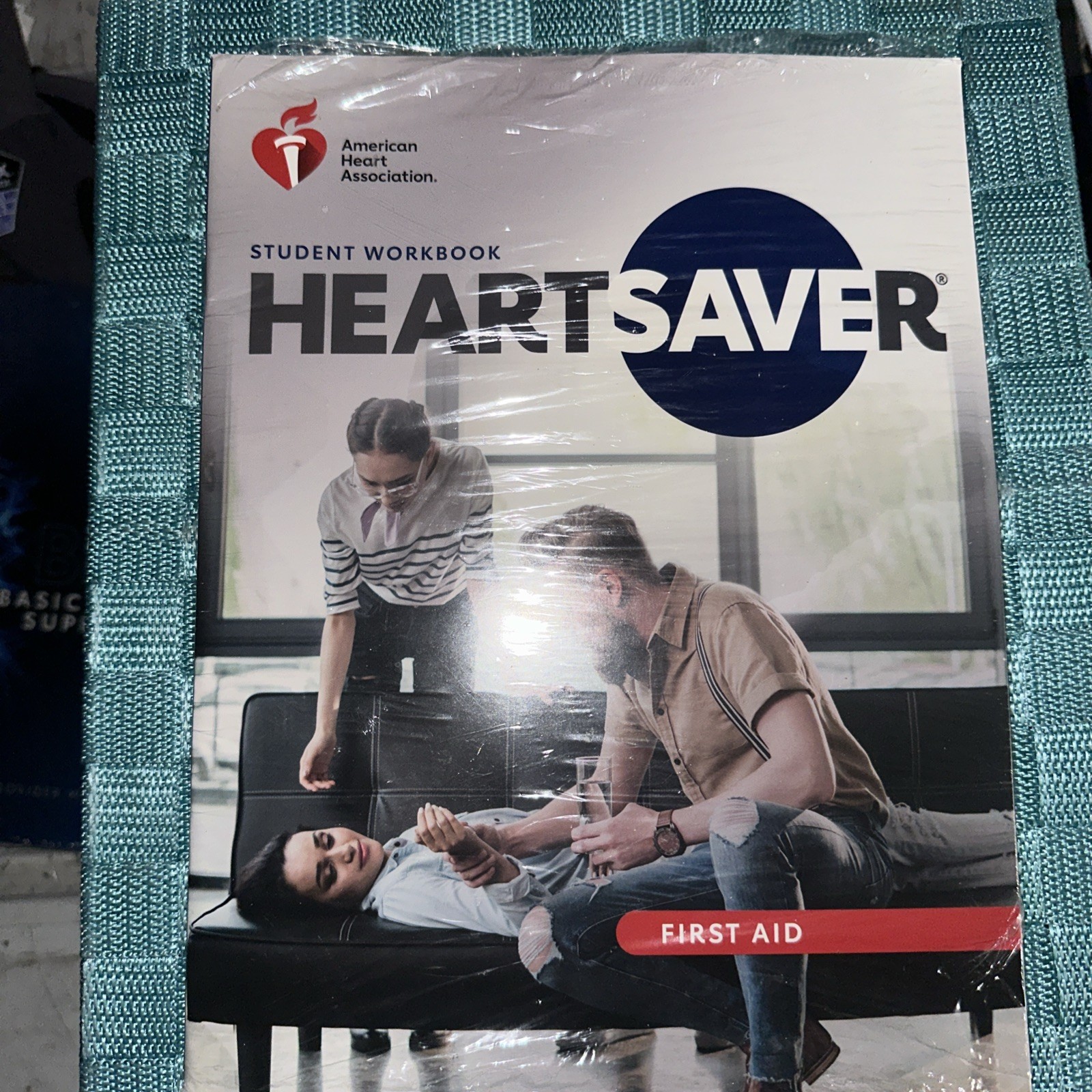 Heartsaver First Aid Student Workbook by American Heart Association (2021, Trade