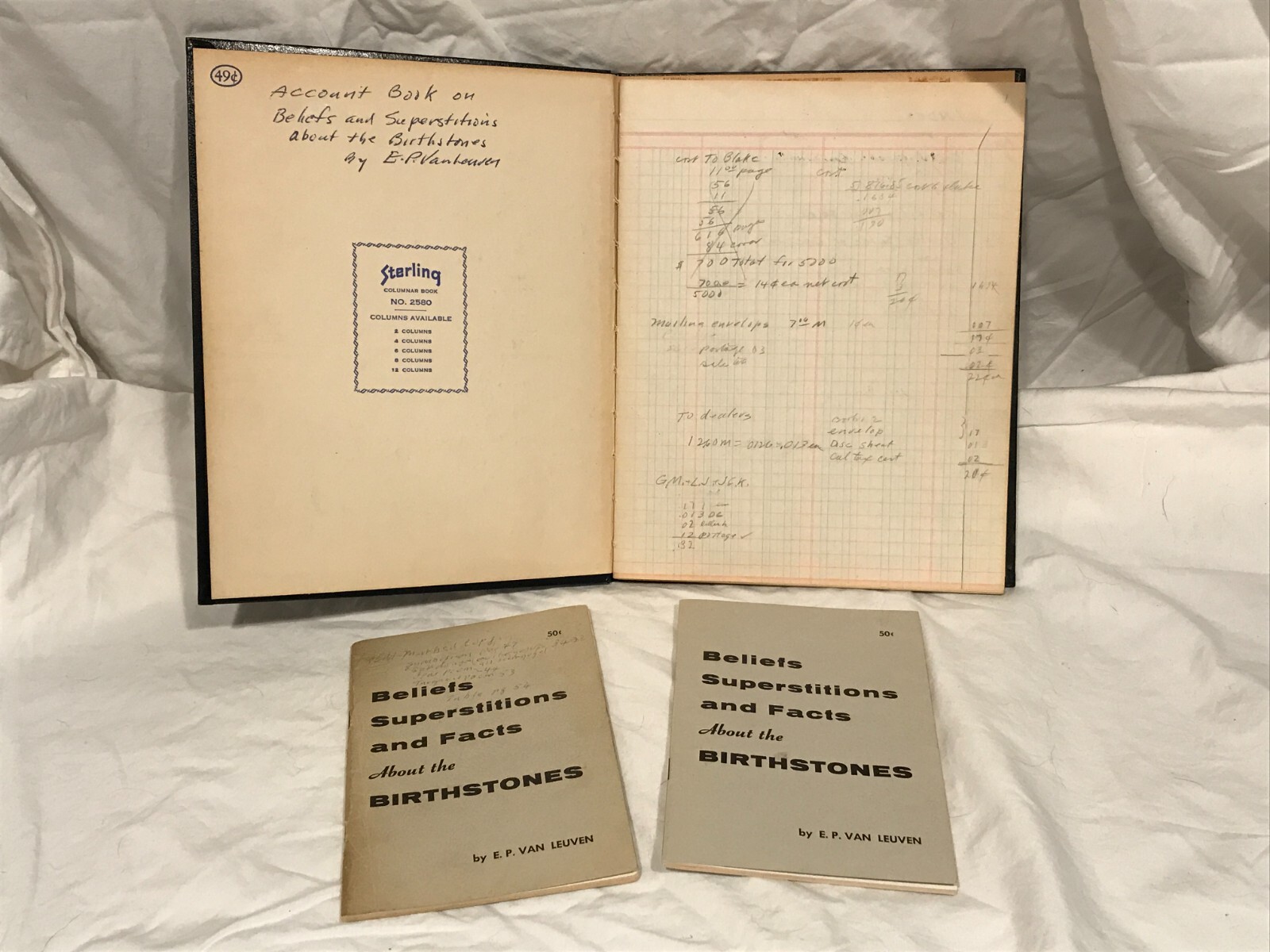 Beliefs Superstitions and Facts about the Birthstones Van Leuven First Edition