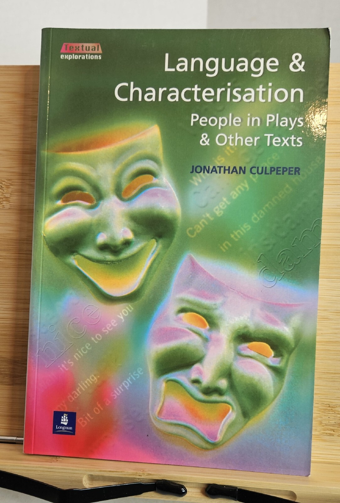 Language and Characterisation : People in Plays and Other Texts, Culpepper TPB