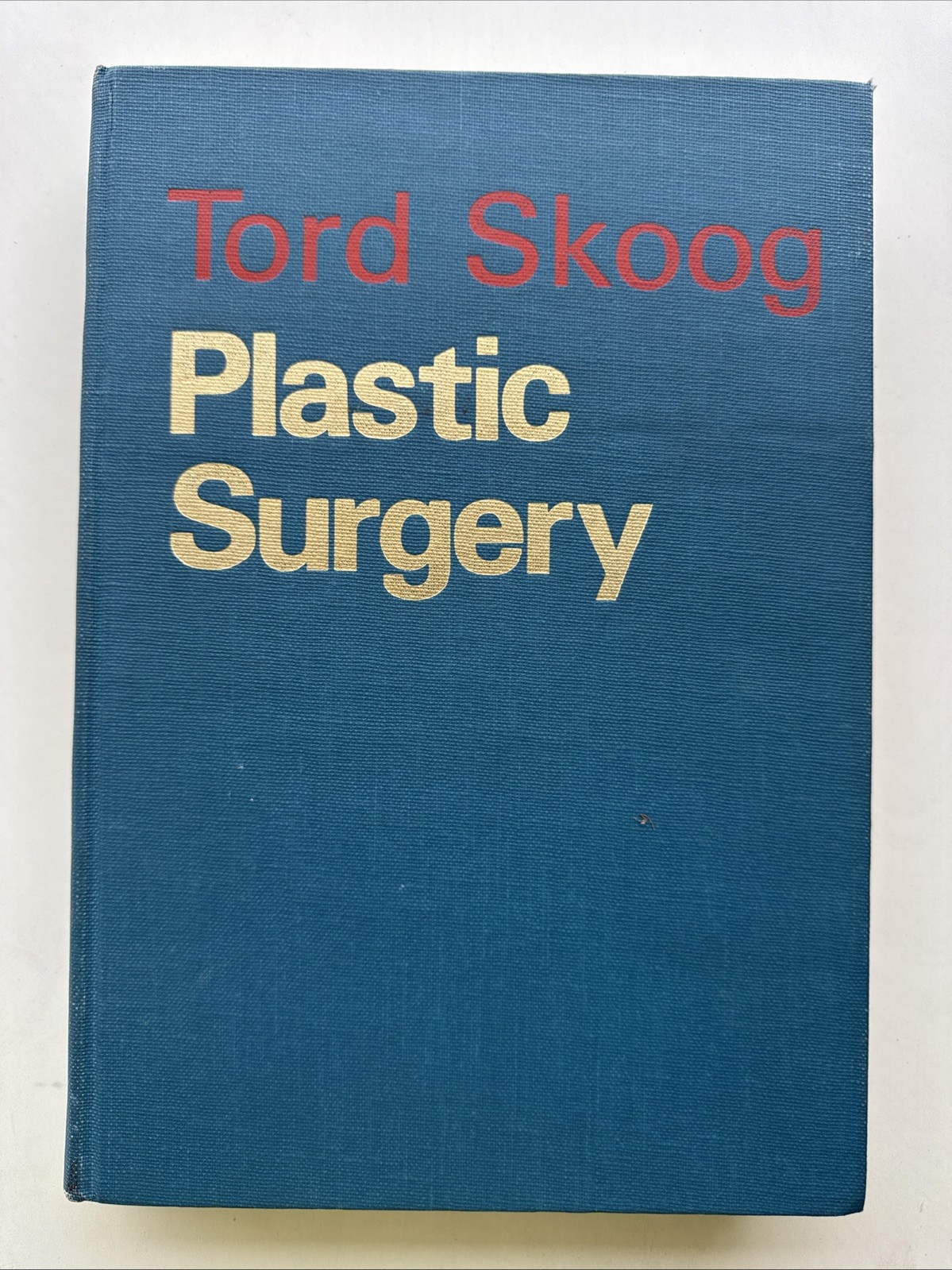 Plastic Surgery: New Methods and Refinements Tord Skoog 1974 HC VTG Medical Book