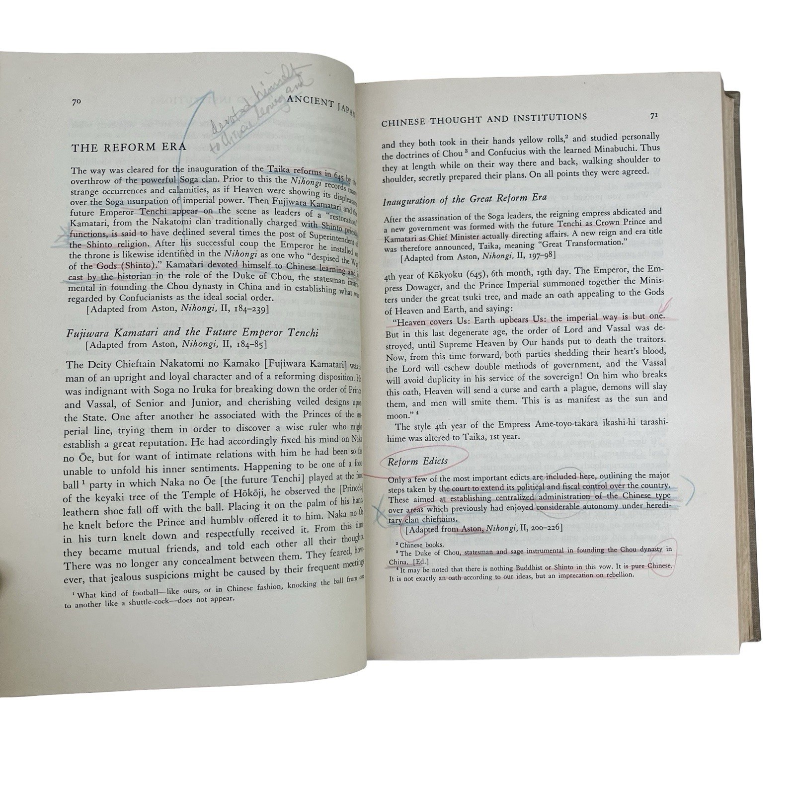 Sources of Japanese Tradition Intro To Asian Civilization Columbia 1958 VTG Text