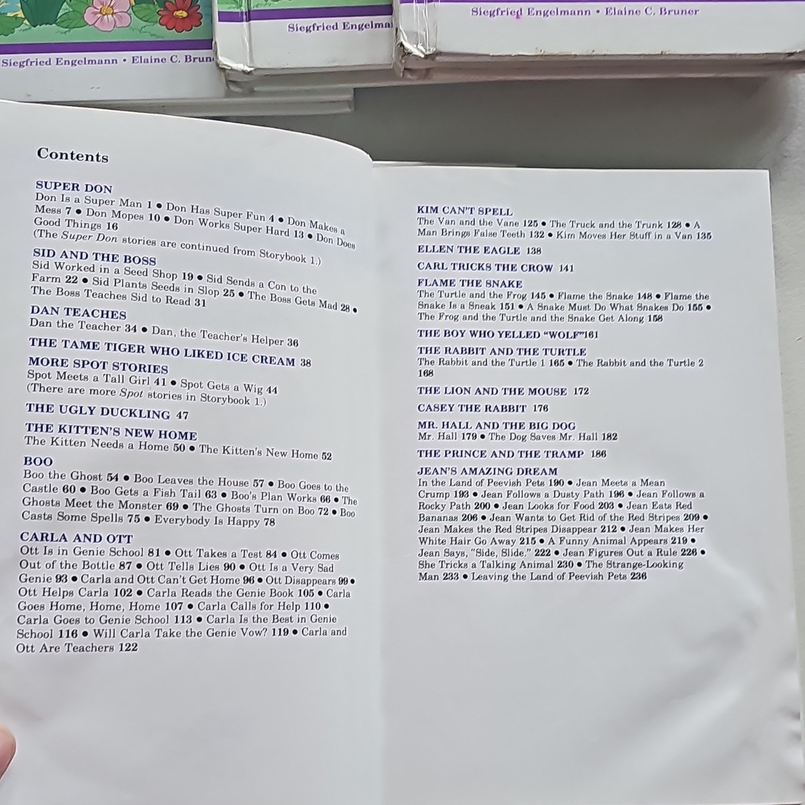 SRA/McGraw-Hill Reading Mastery II Classic/Rainbow Ed Level II Storybooks 1-2